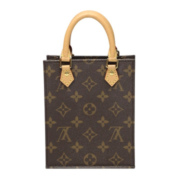 Louis Vuitton Monogram Petite Sac Plat Shoulder Bag M81295 Brown