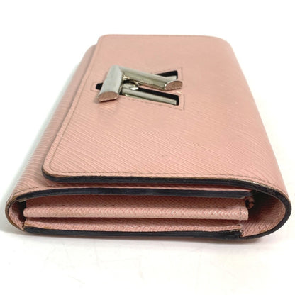 Louis Vuitton M61178 Epi Portefeuille Twist Bi-Fold Long Wallet Leather