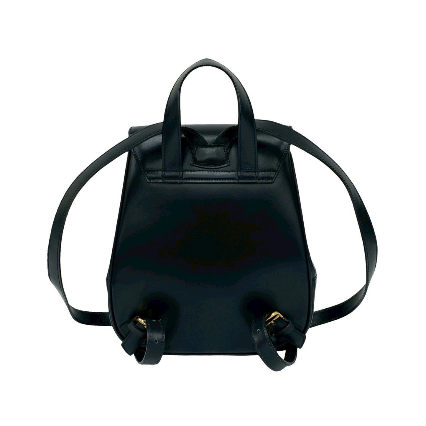 Celine Logo Star Ball Calf Leather Mini Backpack Daypack Navy 31339