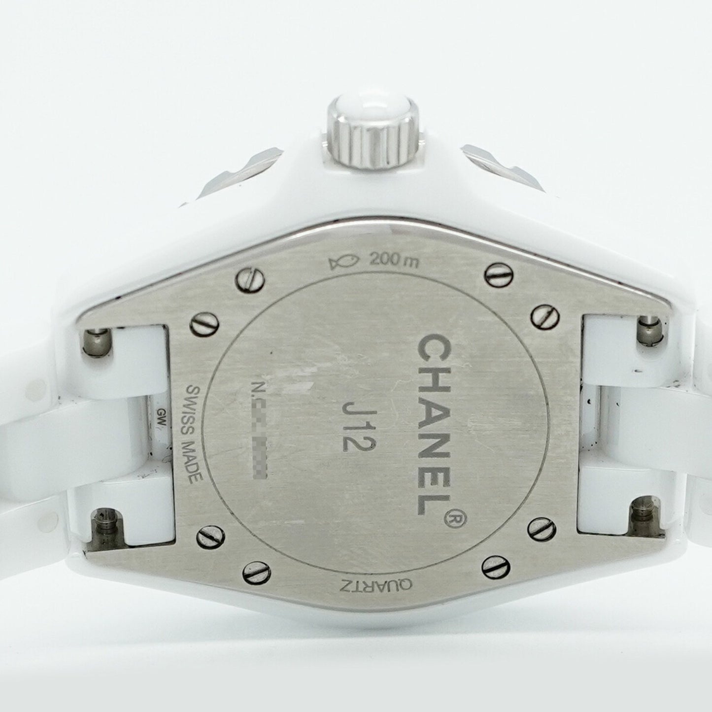 Chanel J12 H2422 White Dial