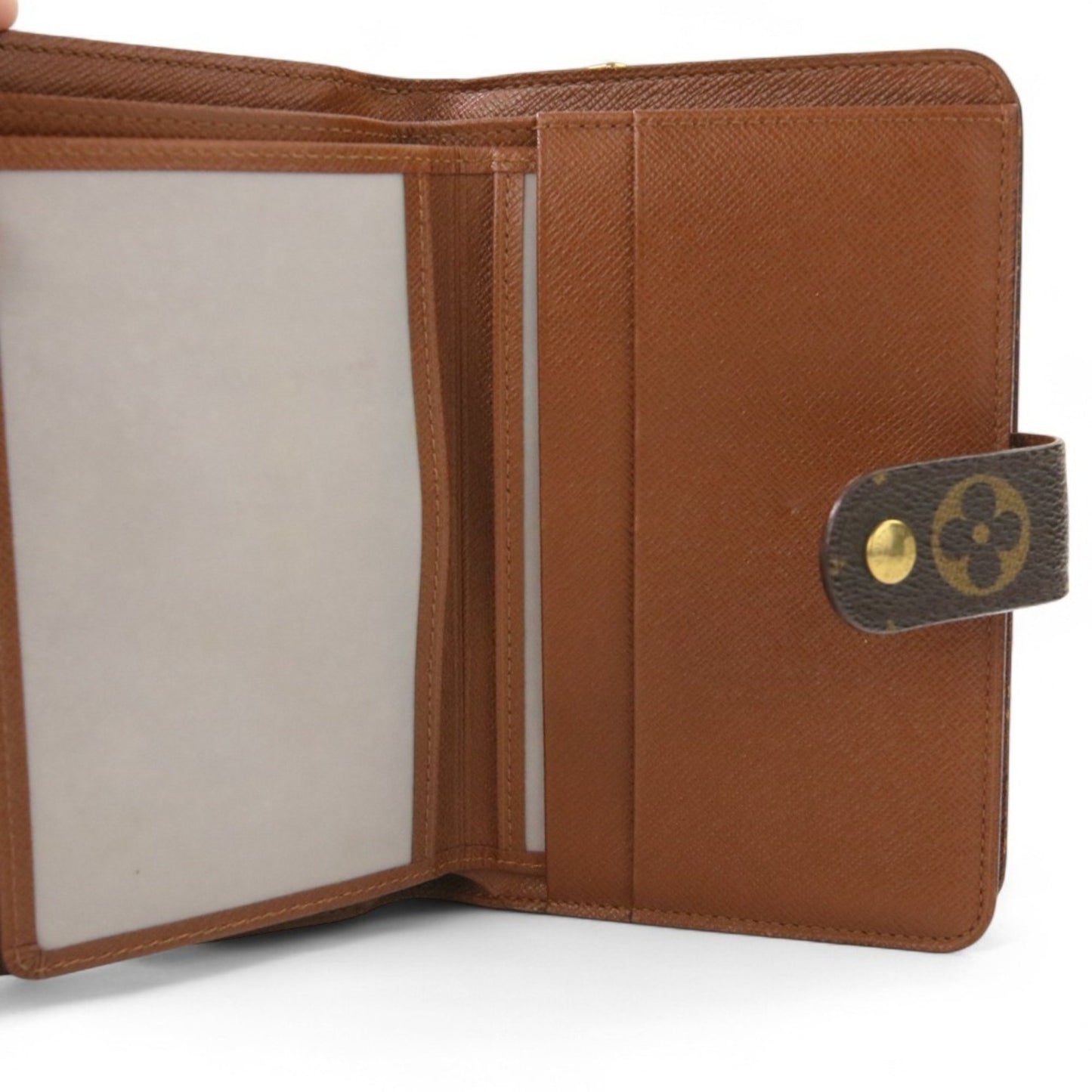 Louis Vuitton Porte Papier Zip Bifold Wallet M61207 Brown