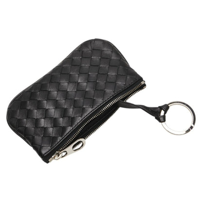 Bottega Veneta Intrecciato Wallet/Coin Case Black Leather