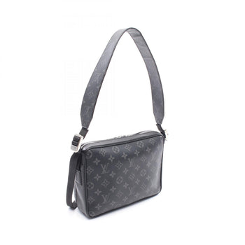 Louis Vuitton Outdoor Messenger Pm Shoulder Bag In Coated Canvas And Leather With Taiga Rama Pattern