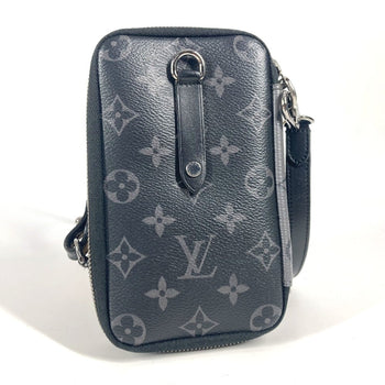 Louis Vuitton M69534 Monogram Eclipse Double Phone Pouch