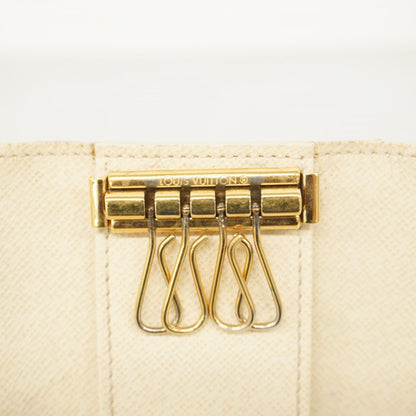 Louis Vuitton Damier Azur Multicle 4 Key Case N60020 White