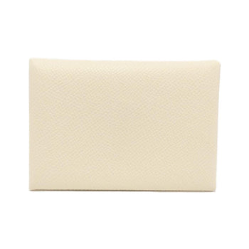 Hermes Calvi Duo 083035Ck Wallet/Coin Case