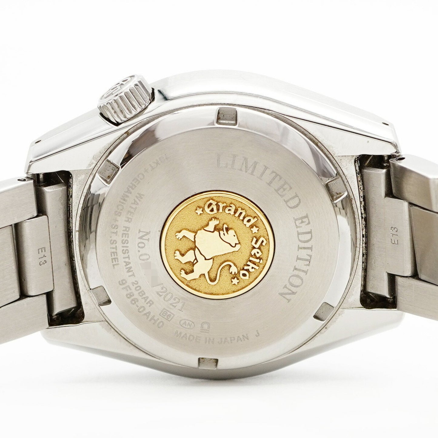 Seiko Grand 9F86-0Ah0 Sbgn023 Black Dial