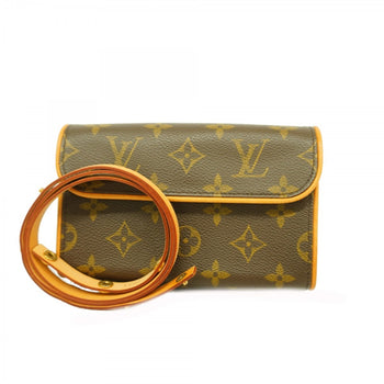 Louis Vuitton Monogram Pochette Florentine Waist Bag M51855 Brown
