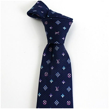 Louis Vuitton Silk Tie Cravate Monogram M76609 Louis Vuitton