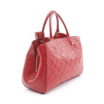 Louis Vuitton Montaigne Mm Handbag In Monogram Empreinte Leather