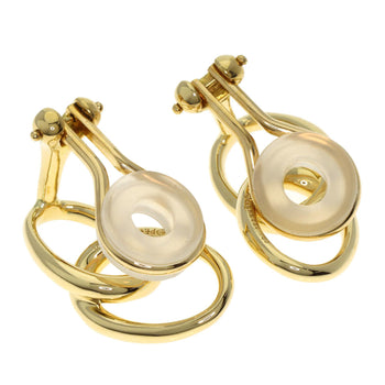 Tiffany Double Loop Earrings In 18K Yellow Gold