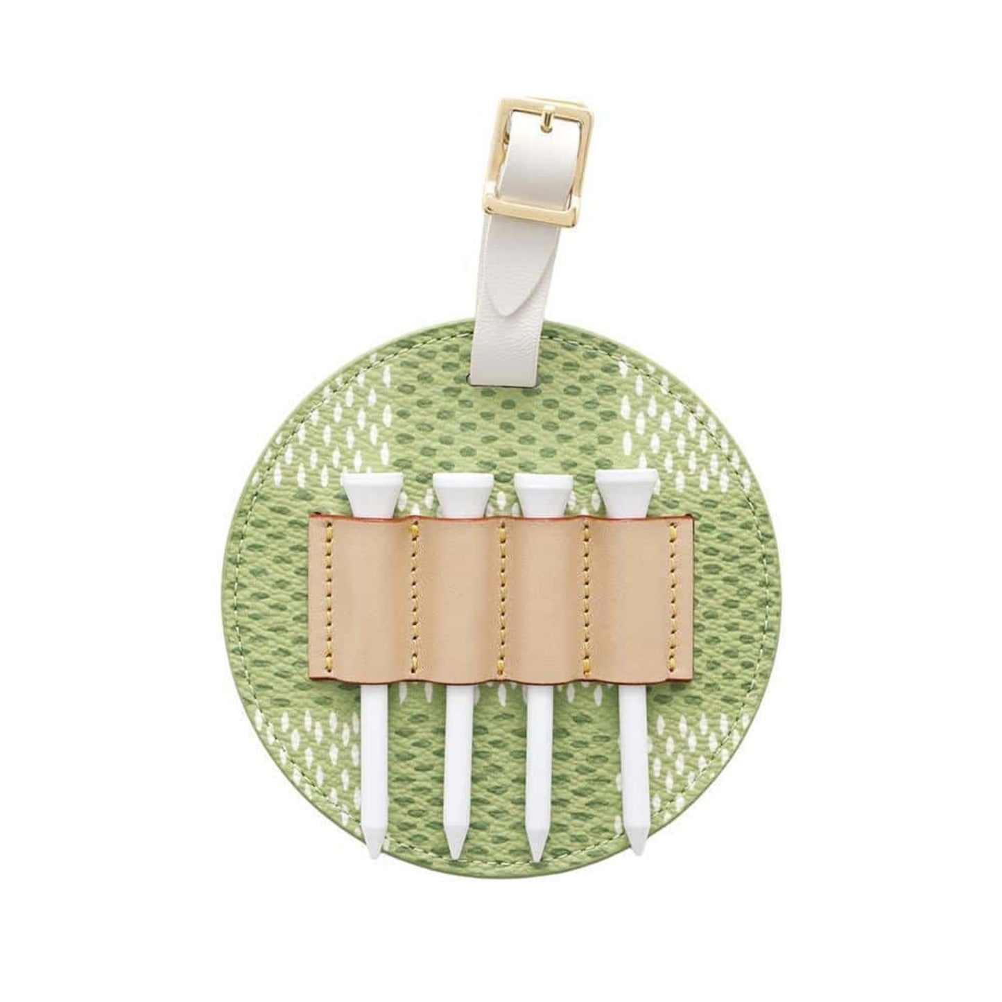 Louis Vuitton Damier Golf Bag Tag Tee Gi1063 Louis Vuitton Charm