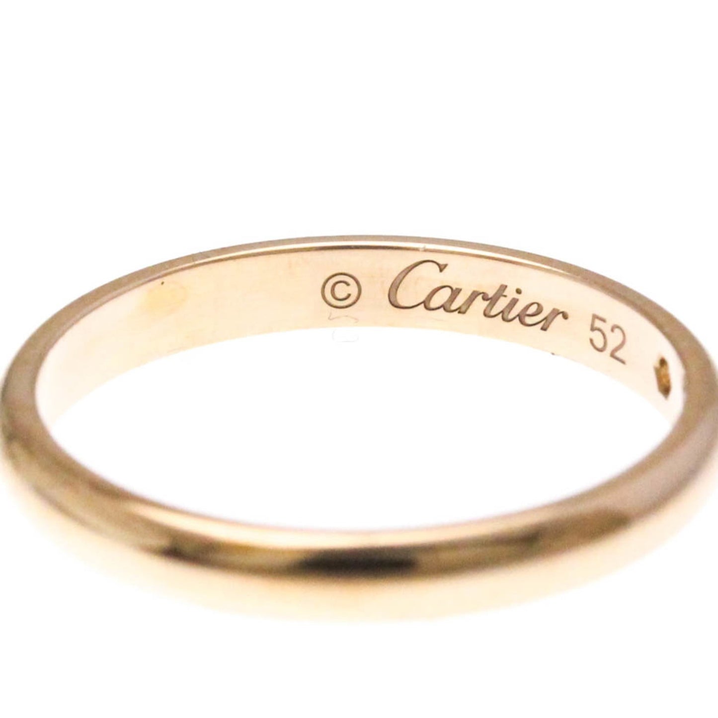 Cartier 1895 Wedding Ring Wedding Ring Pink Gold (18K) Fashion Diamond Band Ring Pink Gold
