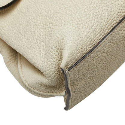 Gucci Daily Bamboo Handbag/Shoulder Bag 2Way 370831 White Leather