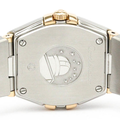 Omega Constellation Brush 18K Rose Gold Steel Watch 123.25.24.60.05.002 Polished