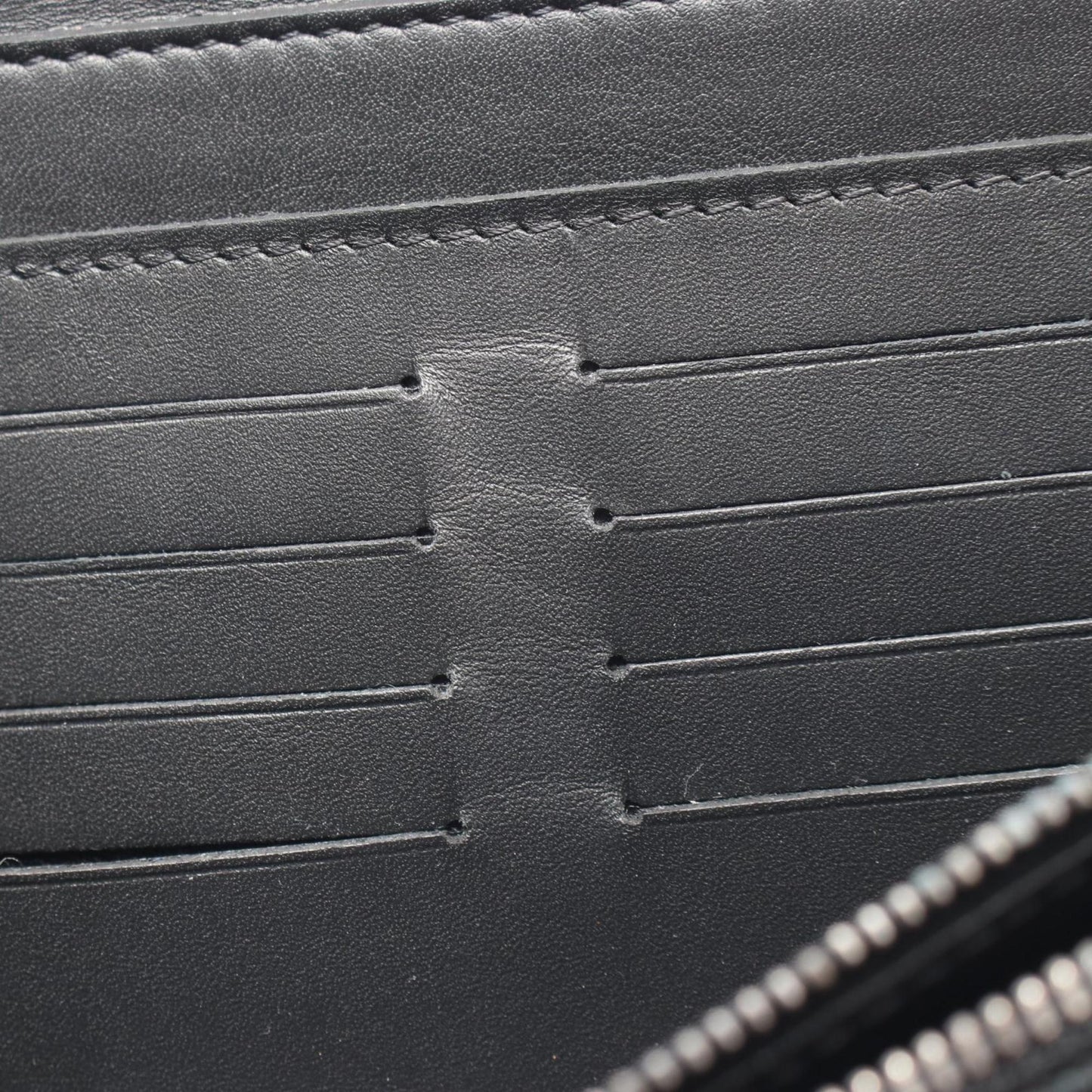 Louis Vuitton Zippy Xl Damier Infini Onyx Round Long Wallet