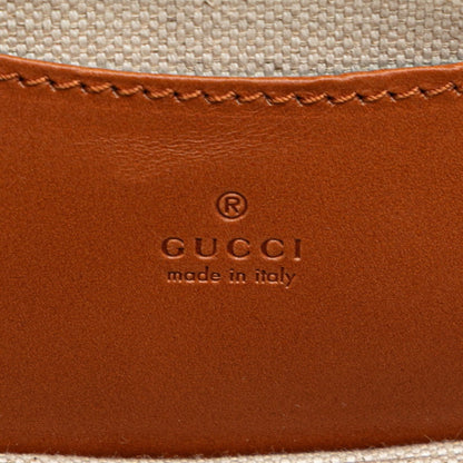 Gucci Gg Supreme Bamboo 1947 Mini Belt Bag/Waist Bag 681137 Beige Brown Pvc Leather