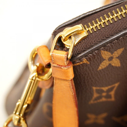 Louis Vuitton Monogram Riboule Pm Handbag M44543 Brown 2-Way Bag