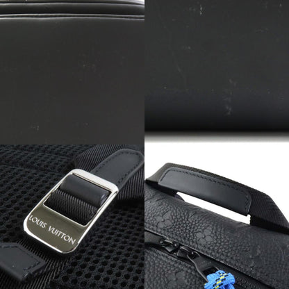 Louis Vuitton Louis Vuitton Backpack Day Break Dean Taurillon Leather Black X Blue