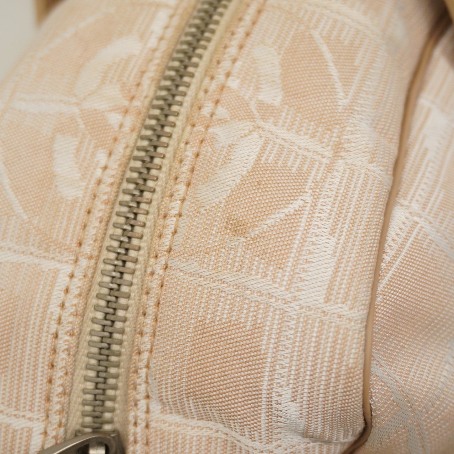 Chanel New Travel Nylon Beige Handbag