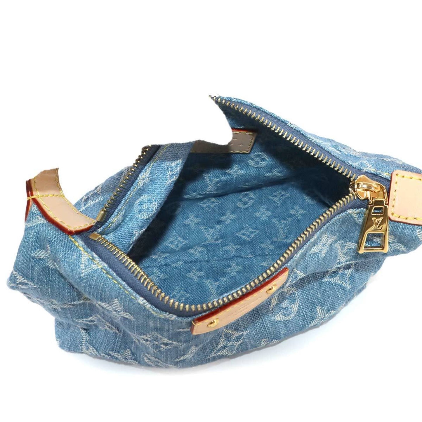 Louis Vuitton Monogram Denim Hills Pochette Handbag