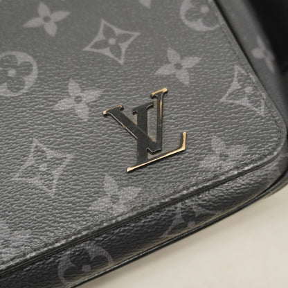 Louis Vuitton Monogram Eclipse District Pm Nv3 Shoulder Bag M46255 Black/Grey