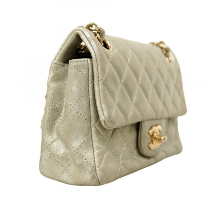 Chanel Mini Matelasse Shoulder Bag With Double Chain
