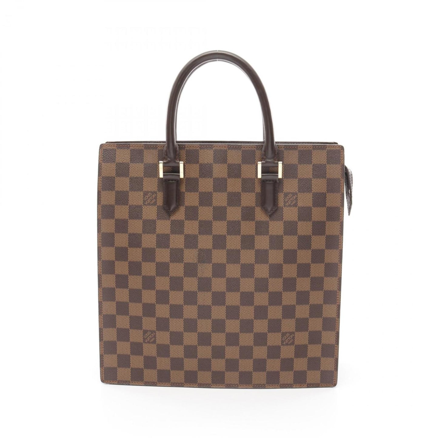 Louis Vuitton Venice Pm Damier Ebene Tote Bag Coated Canvas Leather