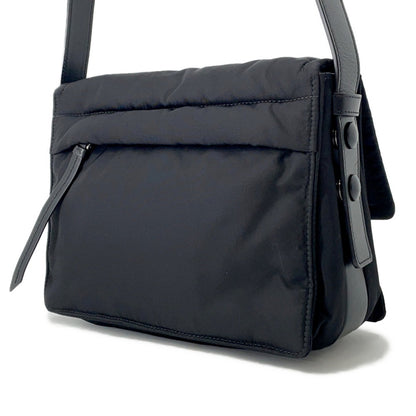 Prada Padded Shoulder Bag In Re-Nylon And Leather