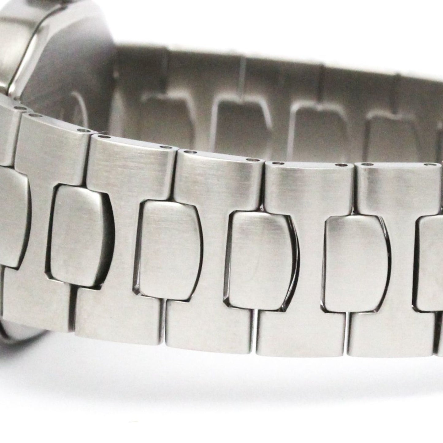 Omega Seamaster Polaris Analog Digital 18K Gold Steel Watch 2540.50 Polished