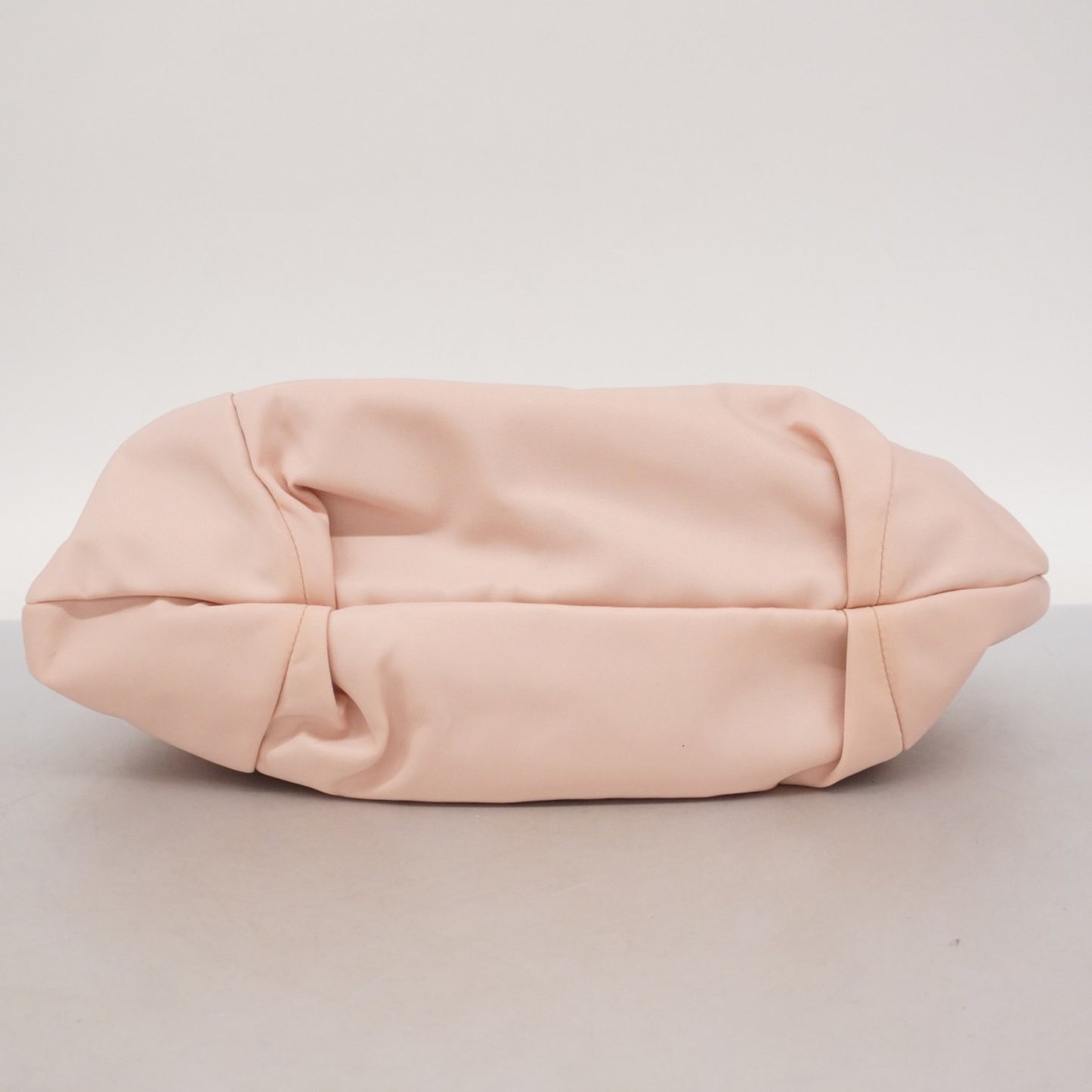 Salvatore Ferragamo Vara Nylon Enamel Handbag In Pink And Beige For Women