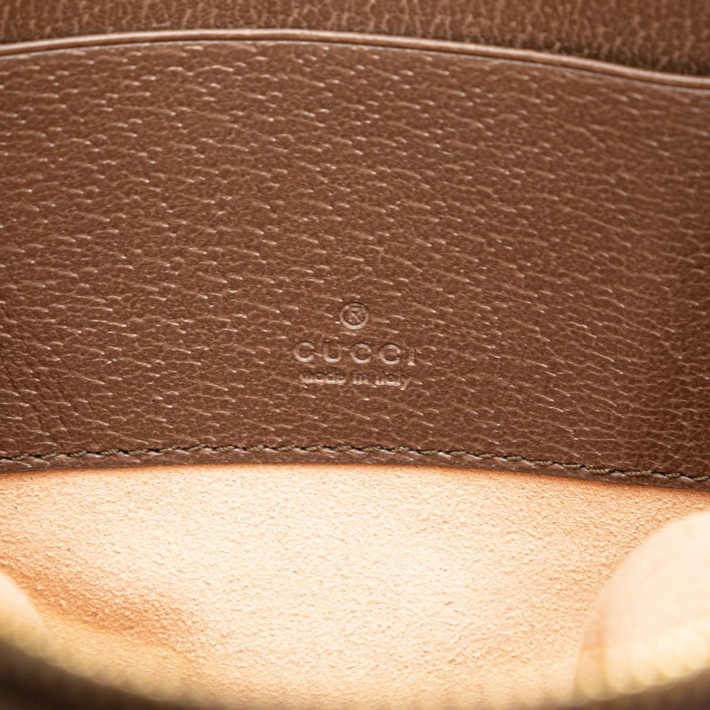 Gucci Gg Supreme Ophidia Backpack 598661 Beige Brown Leather