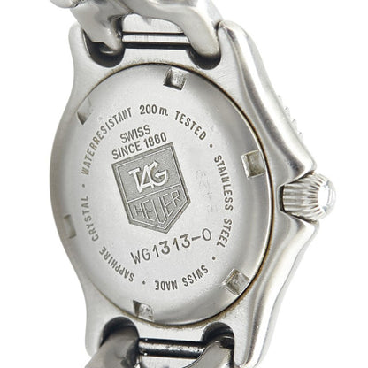 Tag Heuer Cell Watch Wg1313-0 Quartz Grey Dial Stainless Steel