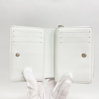 Louis Vuitton Monogram Embossed Portefeuille Lou Wallet M12153 White
