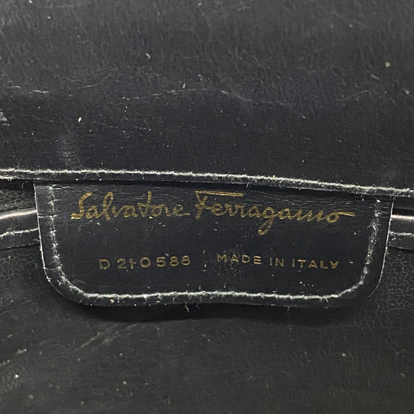 Salvatore Ferragamo Vara Leather Shoulder Bag
