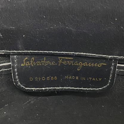 Salvatore Ferragamo Vara Leather Shoulder Bag