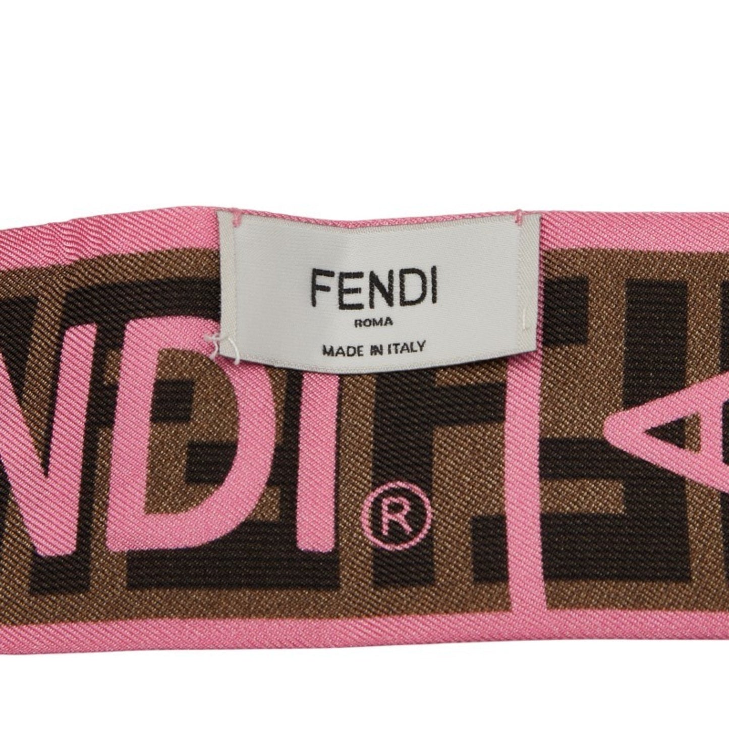 Fendi Logo Zucca Wrap Scarf