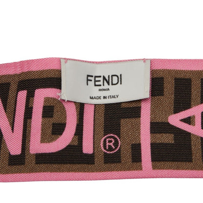 Fendi Logo Zucca Wrap Scarf