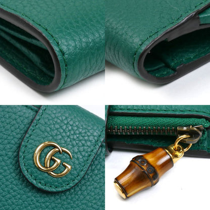 Gucci Double G Bamboo Compact Wallet