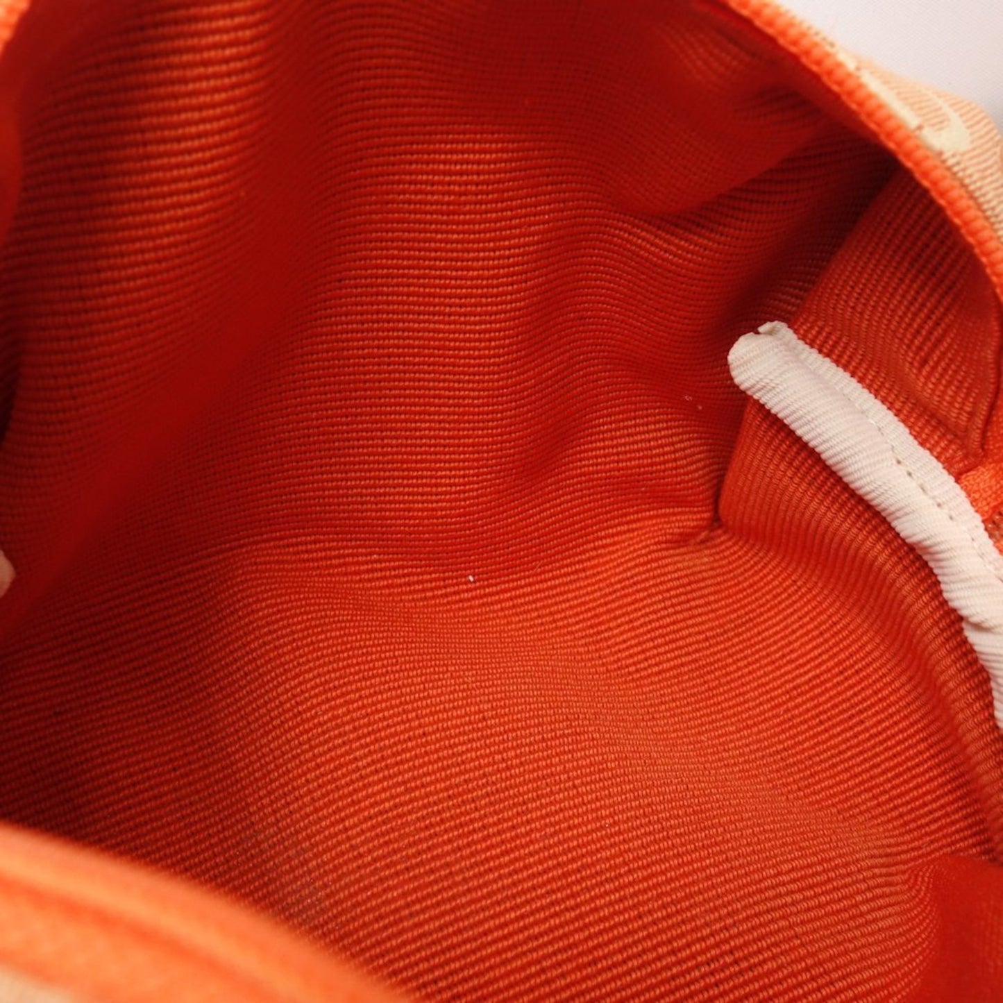 Salvatore Ferragamo Gancini Canvas Orange 180414