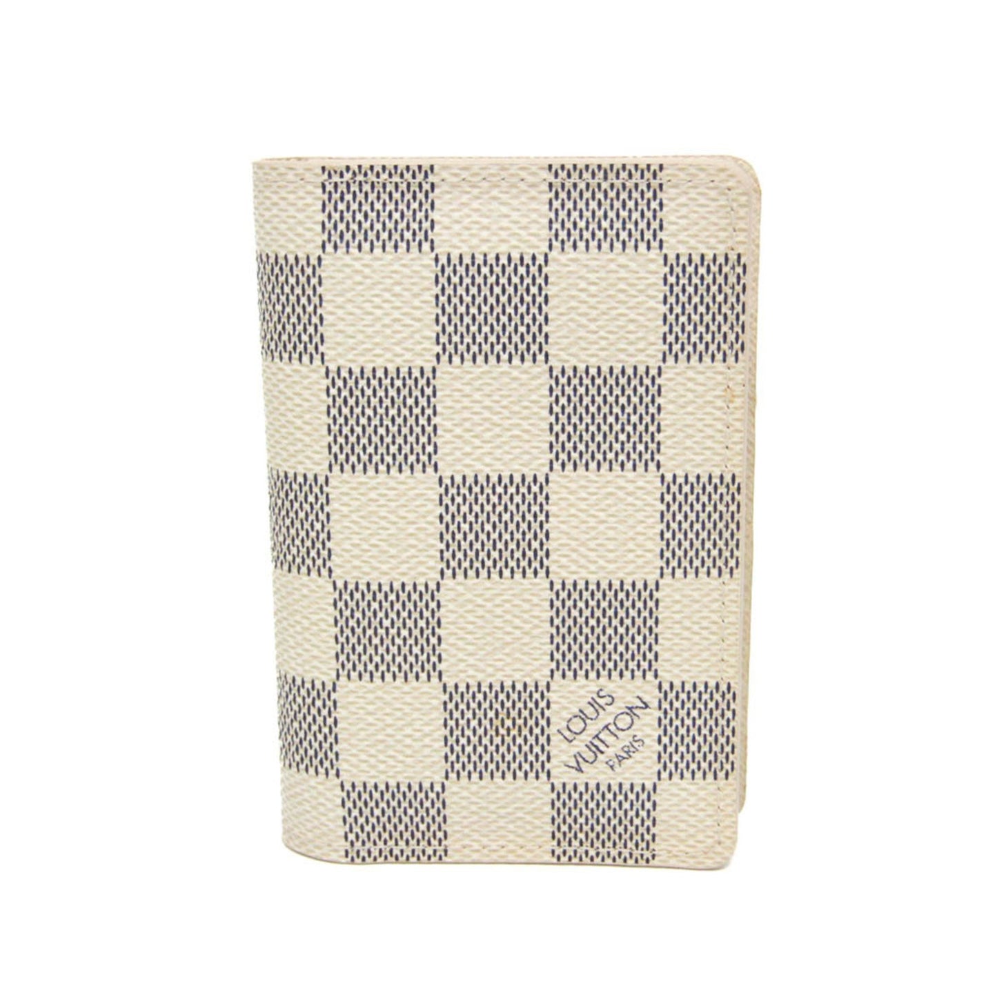 Louis Vuitton Damier Azur Organizer De Poche N61727 Damier Azur Card Case Azur