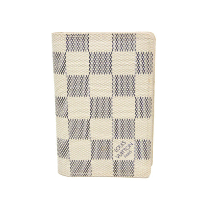 Louis Vuitton Damier Azur Organizer De Poche N61727 Damier Azur Card Case Azur