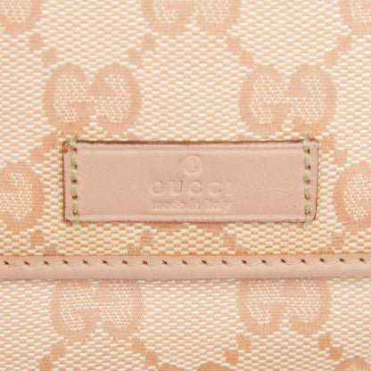 Gucci Gg Crystal Bifold Wallet 190331 Pink Leather