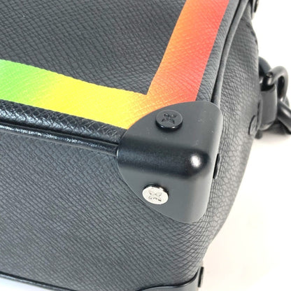 Louis Vuitton M30351 Taiga Rainbow Mini Soft Trunk Pochette Shoulder Bag In Leather