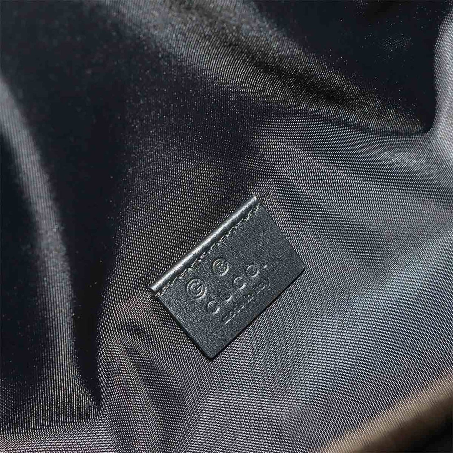 Gucci Sherry Line Waist Body Bag In Nylon Canvas And Leather