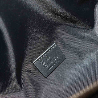 Gucci Sherry Line Waist Body Bag In Nylon Canvas And Leather