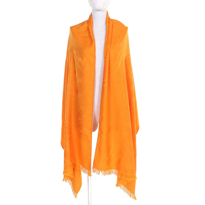 Hermes 262494S New Libris Cashmere And Silk Shawl