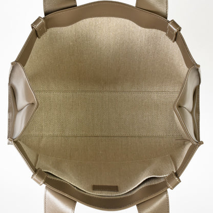 Chlo Chloe Woody Medium Tote Bag Calf Army Green