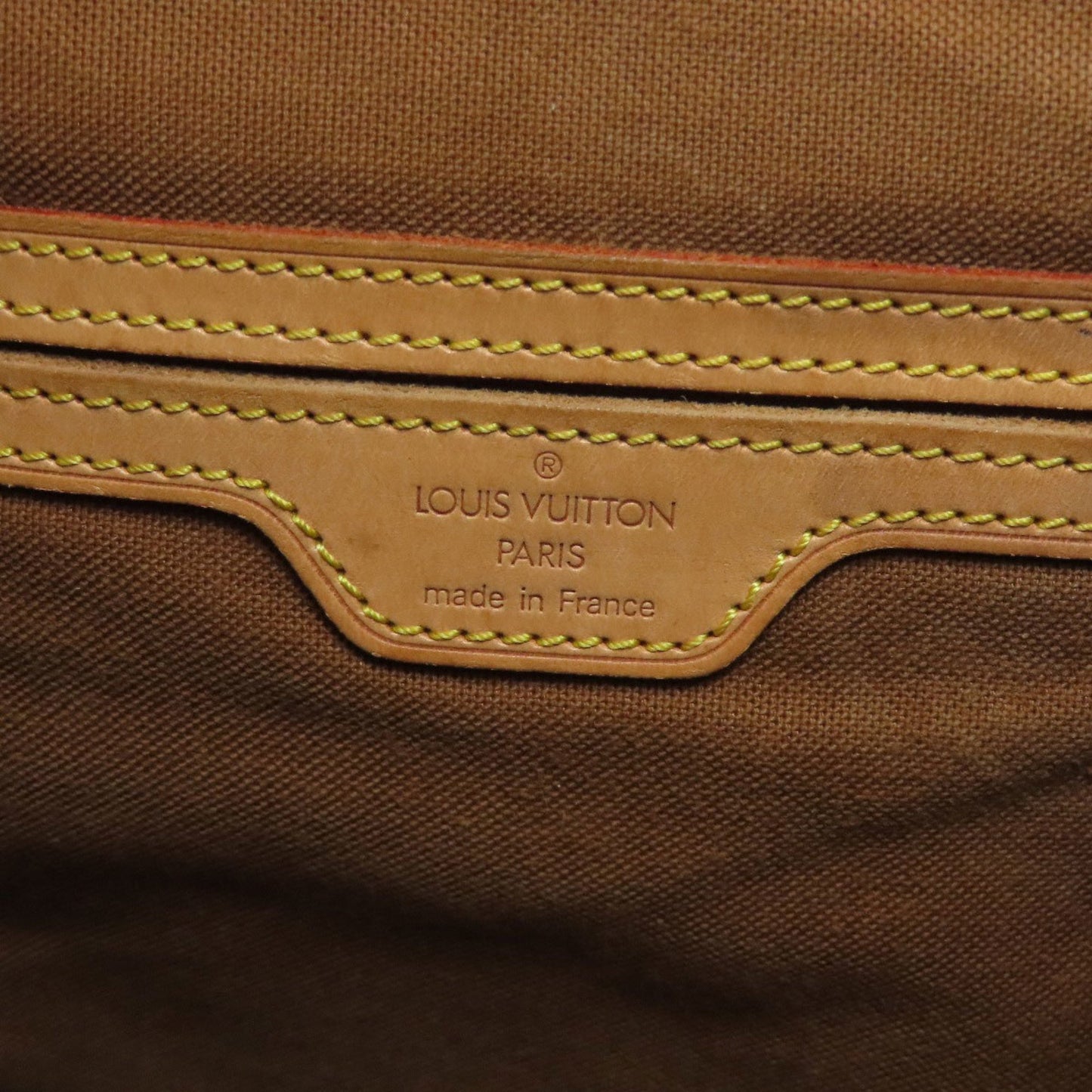 Louis Vuitton M51135 Montsouris Gm Backpack/Daypack Monogram Canvas