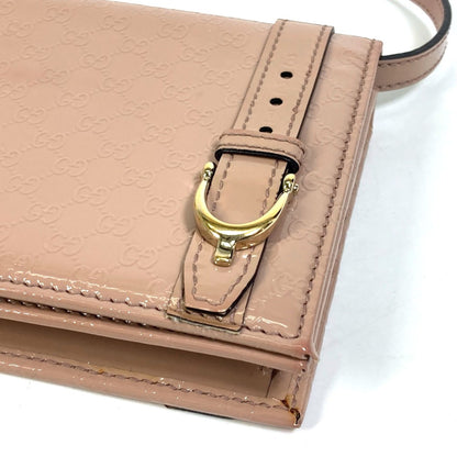 Gucci 354086 Gg/Crossbody Bag Shoulder Wallet Shoulder Bag Beige Goldhardware